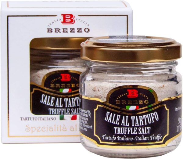 【BREZZO】トリュフ塩 90g ～イタリア・ピエモンテ産 ゲランドの塩使用～